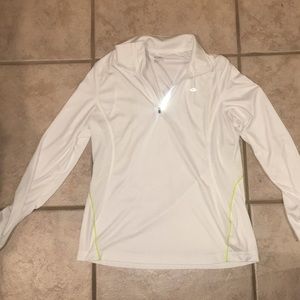 White Champion Semi Fitted Pull Over